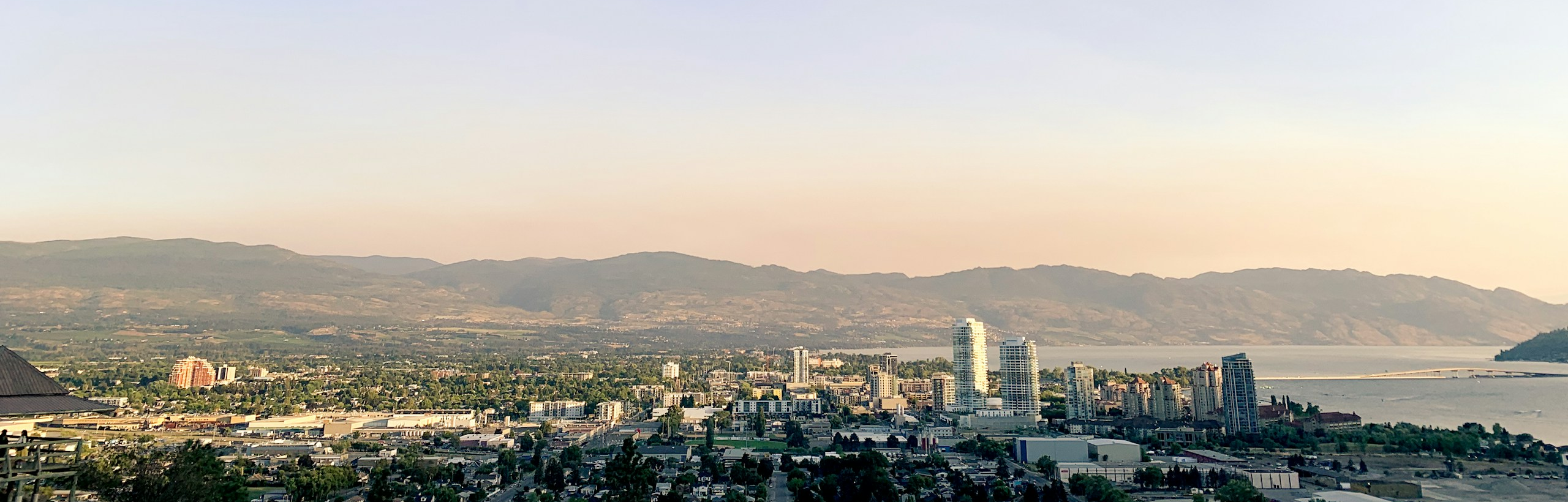 Kelowna and Okanagan Lake